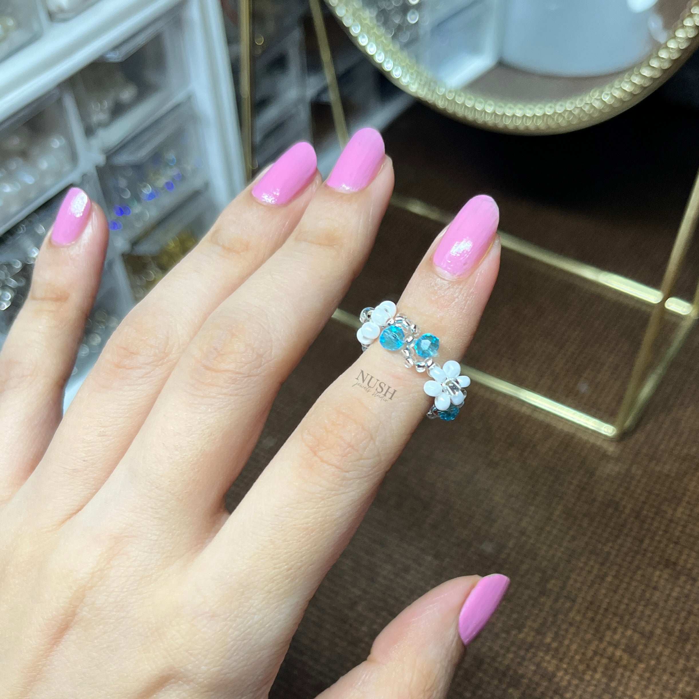 Light Blue Summer set 🐬(non tarnish)