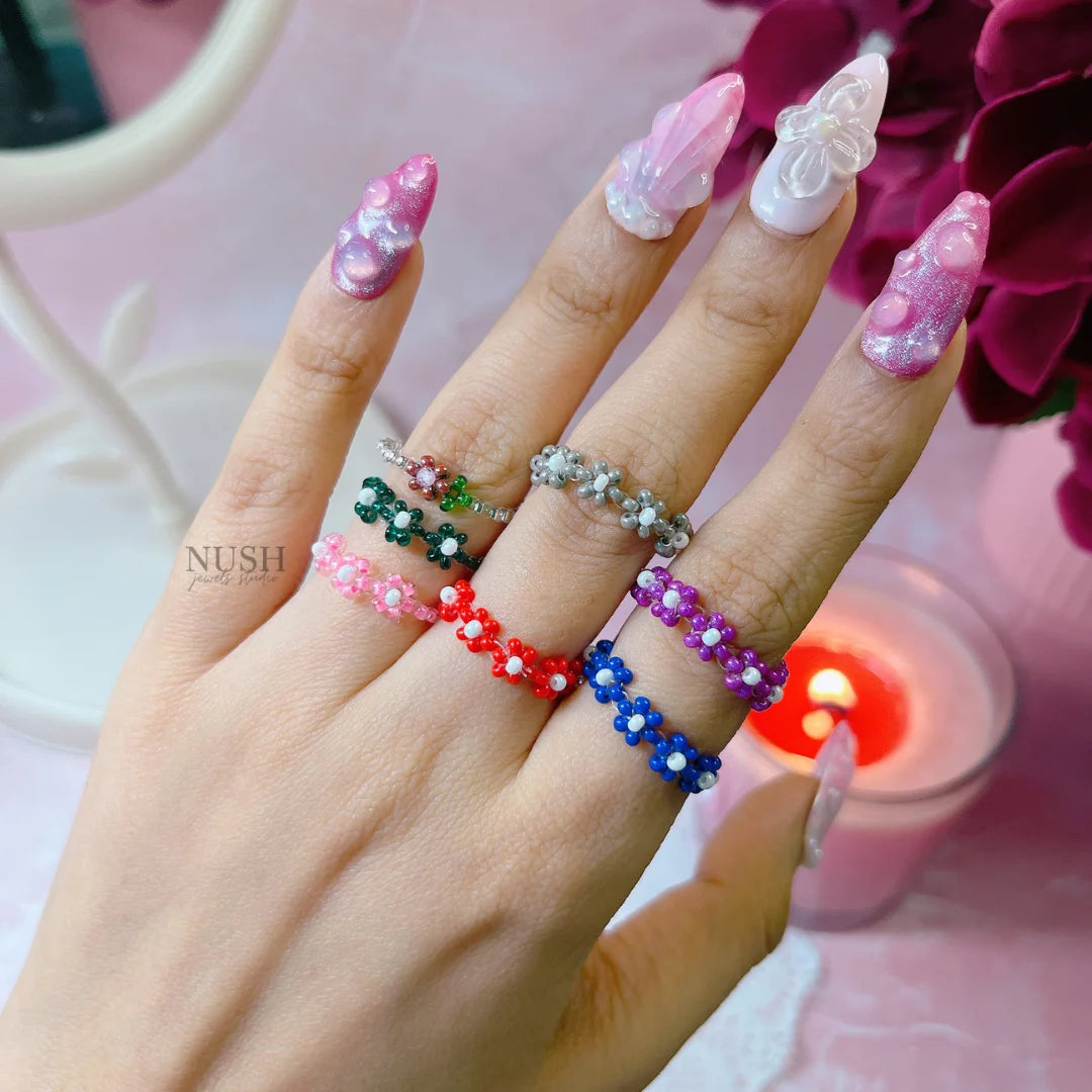Beaded Rings
