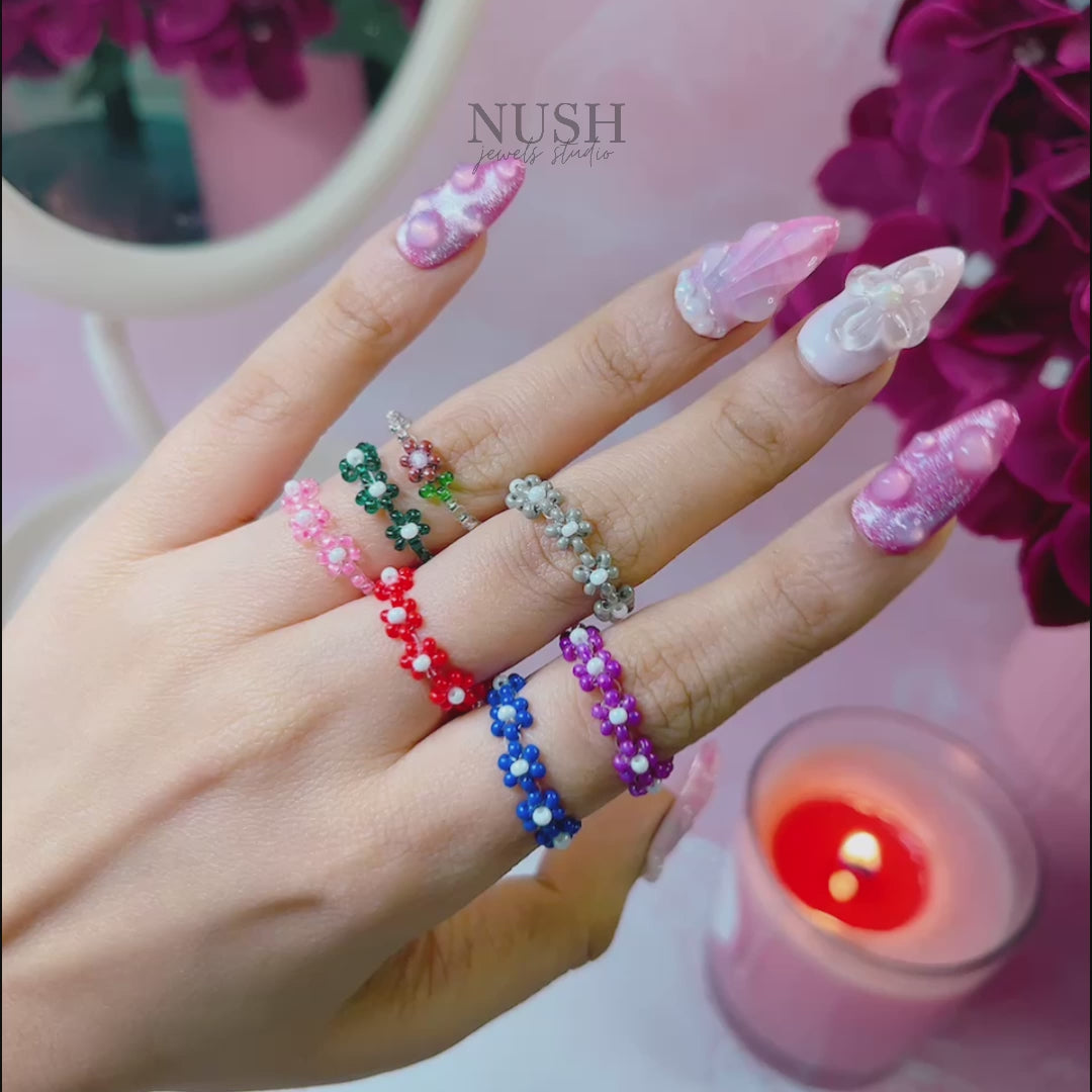 Beaded Rings